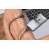 Mcdodo CA-1030 Digital Display 36W Type-C To Lightning Cable Data Cable 1.2m for iPhone (Black)